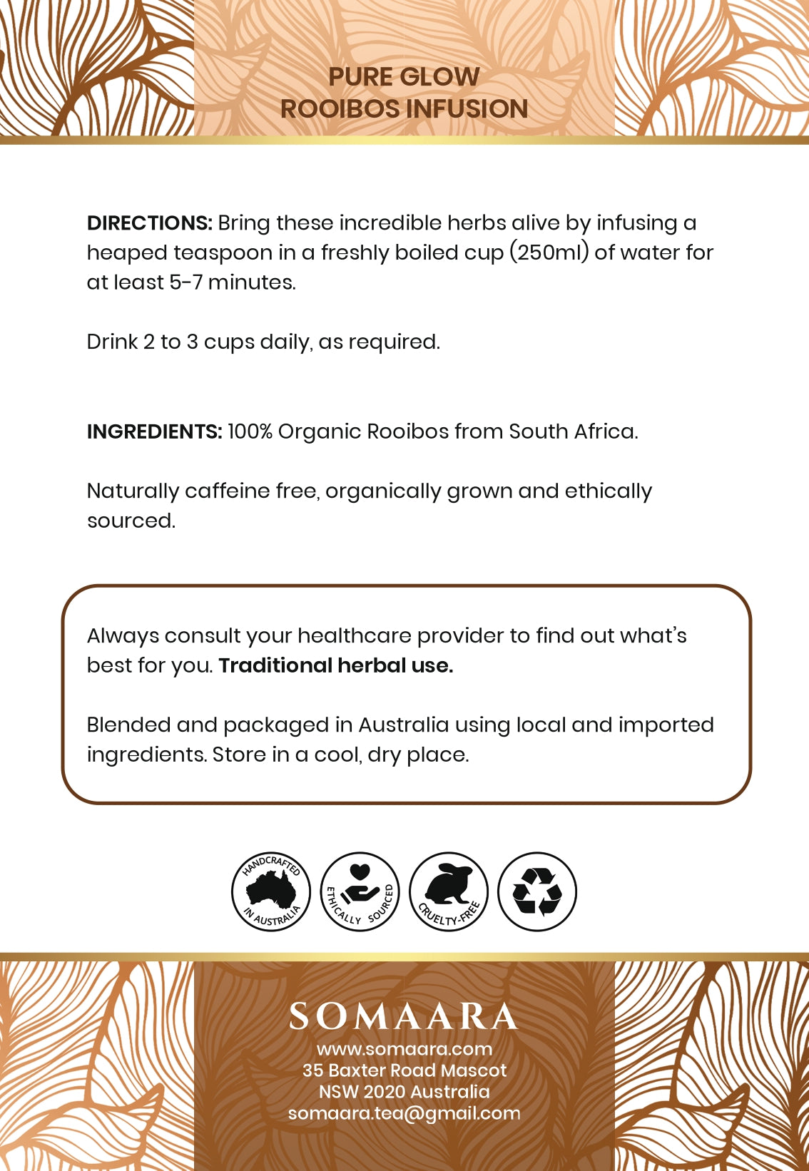 Pure Glow Rooibos Infusion
